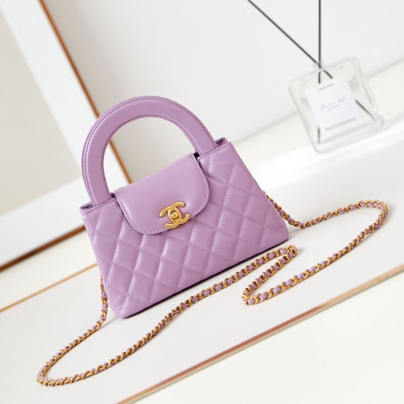 Ch**el top handle bags